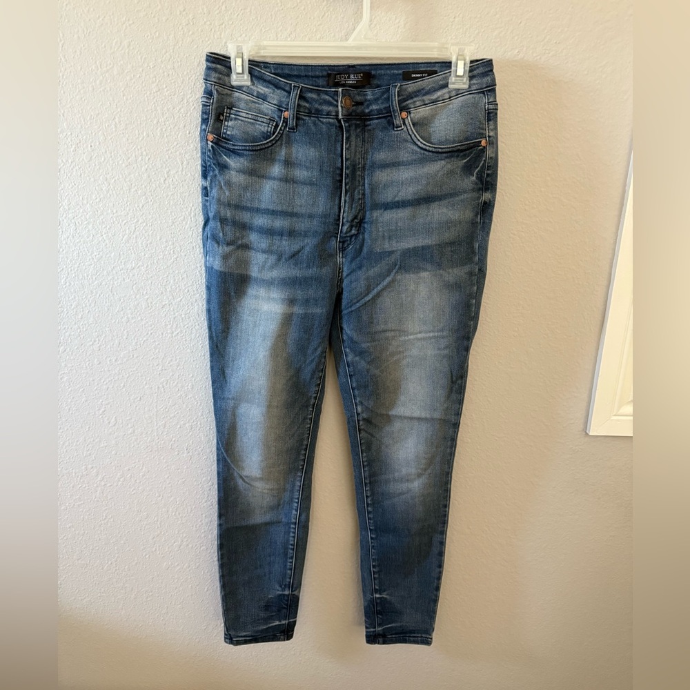 Judy Blue Women's Classic Blue Skinny Jeans